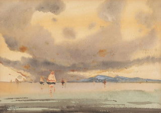 Hercules Brabazon Brabazon - Euganian Hills from the Lagoon Low Tide.webp