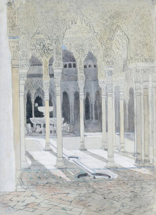 Hercules Brabazon Brabazon - The Lion Courtyard the Alhambra Granada Spain.webp