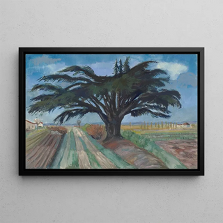 Hermann Lismann - Groer Baum zwischen Feldern bei Montauban.webp