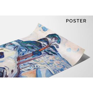 Hiver à Kragerø - Edvard Munch | Reproduction Tableau Décoration murale affiche copie