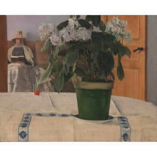Hortensia - Fernand Khnopff | Reproduction Tableau Décoration murale affiche copie