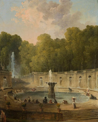 Hubert Robert - Lavandires dans un parc.webp