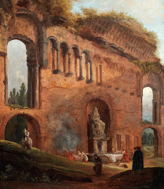 Hubert Robert - Roman ruins with laundresses.webp