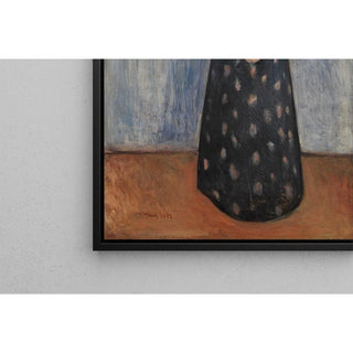 Inger en noir et violet - Edvard Munch | Reproduction Tableau Décoration murale affiche copie