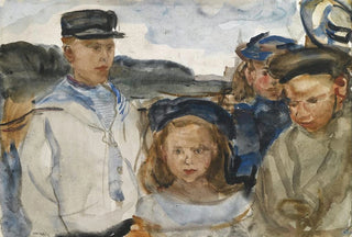 Isaac Israls - Children At The Oosterpark Amsterdam.webp