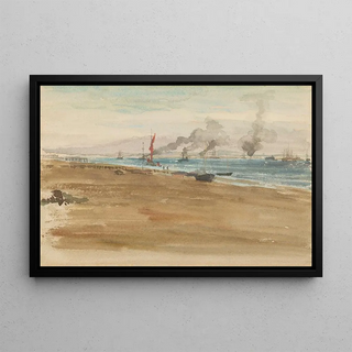 James Abbott McNeill Whistler - The Mouth of the River.webp