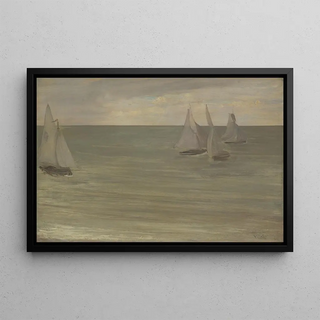 James Abbott McNeill Whistler - Trouville Grey and Green the Silver Sea.webp