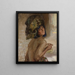 Jan Cigliski - Study of a woman for the painting East.webp