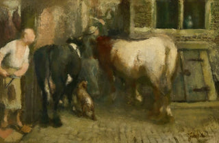 Jan Stobbaerts - At the Slaughterhouse.webp