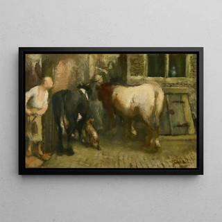 Jan Stobbaerts - At the Slaughterhouse.webp