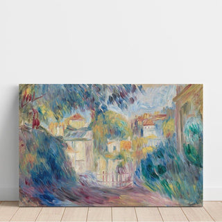 Jardin à Montmartre - Pierre-Auguste Renoir | Reproduction Tableau Décoration murale affiche copie