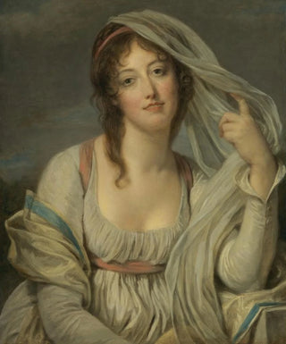 JeanBaptiste Greuze - Portrait Of Madame Van Westrenen Of Tremaat.webp
