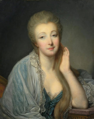JeanBaptiste Greuze - Portrait of The Comtesse Du Barry.webp