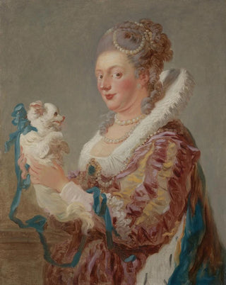 JeanHonor Fragonard - A Woman with a Dog.webp