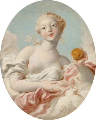 JeanHonor Fragonard - Portrait said to be Mademoiselle MarieCatherine Colombe as Venus.webp