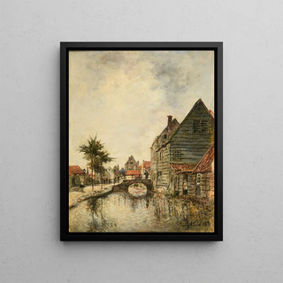 Johan Barthold Jongkind - Canal intrieur de la ville de Dordrecht.webp