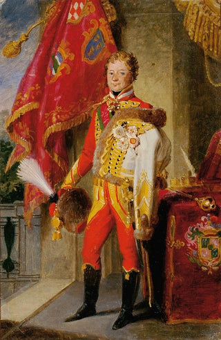 Johann Peter Krafft - Ignaz Graf Gyulay von NarosNemeth und Nadaska in ungarischer Uniform.webp