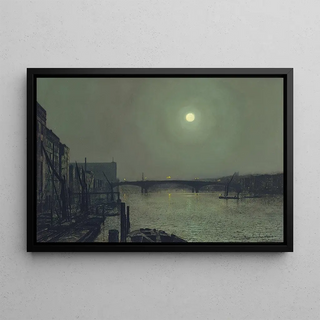 John Atkinson Grimshaw - Southwark Bridge from Blackfriars.webp