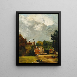 John Constable - East Bergholt Church.webp