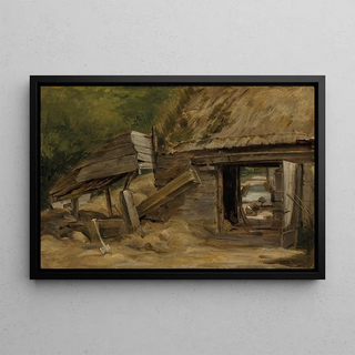 John Constable - The Old Mill Shed Dedham.webp