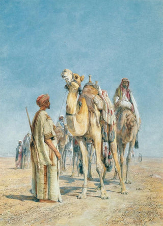 John Frederick Lewis - Halt In The Desert.webp