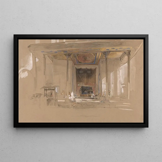 John Frederick Lewis - Main Entrance of Great Mosque Ulu cami Bursa Turkey.webp