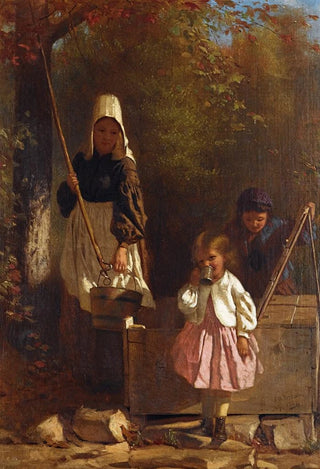John George Brown - At The Well.webp