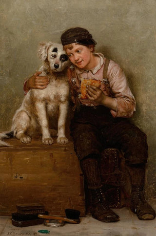 John George Brown - Lunch for Two.webp