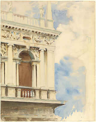 John Singer Sargent - A Corner of the Library in Venice.webp