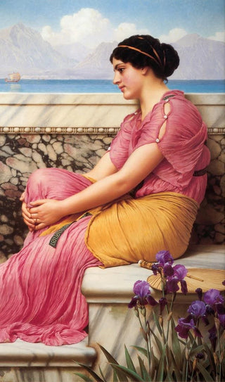 John William Godward - Absence makes the heart grow fonder.webp