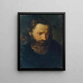 Joseph Hasslwander - Studienkopf eines brtigen Mannes I.webp