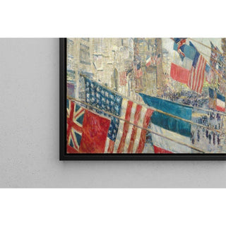 Journée des alliés - Childe Hassam | Reproduction Tableau Décoration murale affiche copie