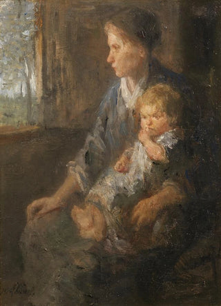 Jozef Israls - Op moeders schoot.webp