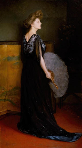 Julius Leblanc Stewart - Portrait of Mrs Francis Stanton Blake.webp
