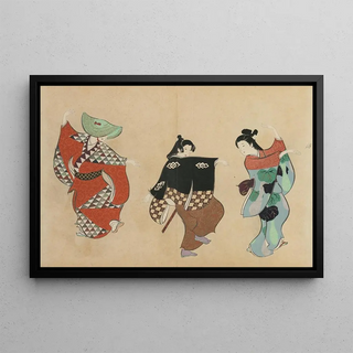 Kamisaka Sekka - Dancing Odori.webp