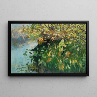 Karl Hagemeister - Waldweiher.webp