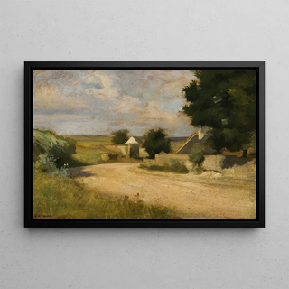 Karl Maria Thuma - At the Edge of a Village.webp