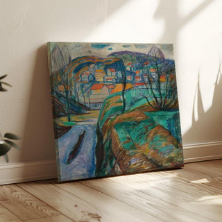 Kragerø om våren Kragerø in Spring - Edvard Munch | Reproduction Tableau Décoration murale affiche copie