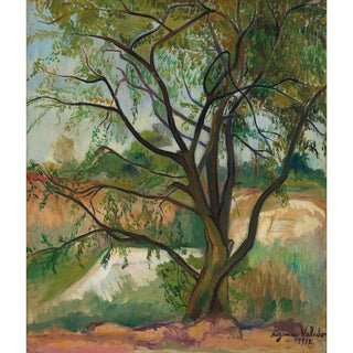 L'Arbre - Suzanne Valadon | Reproduction Tableau Décoration murale affiche copie