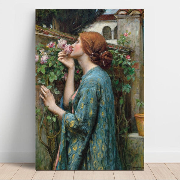 Riproduzione del dipinto L'anima della rosa - John William Waterhouse