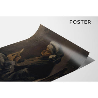 L'éplucheur de pommes de terre - Vincent van Gogh | Reproduction Tableau Décoration murale affiche copie