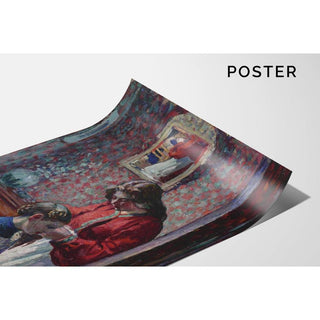 La Coiffure - Henri Lebasque | Reproduction Tableau Décoration murale affiche copie