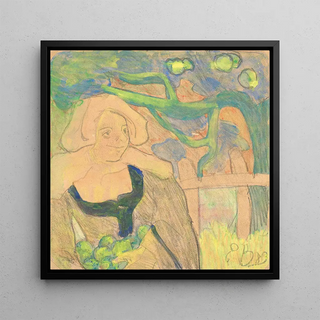 La Cueillette des pommes - Émile Bernard