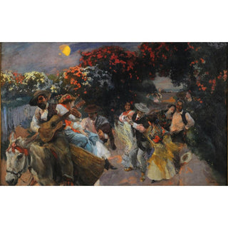 La Dernière Chanson - Joaquín Sorolla | Reproduction Tableau Décoration murale affiche copie