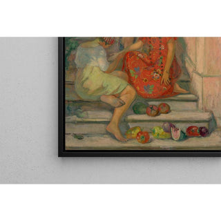 La Diseuse de Bonne Aventure, Sainte-Maxime - Henri Lebasque | Reproduction Tableau Décoration murale affiche copie