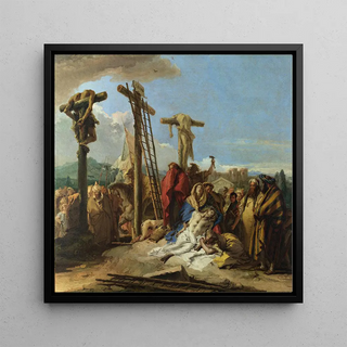 La Lamentation au pied de la croix - Giovanni Domenico Tiepolo