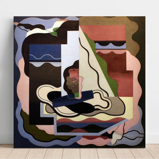 La Marina - Georges Valmier | Reproduction Tableau Décoration murale affiche copie