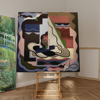 La Marina - Georges Valmier | Reproduction Tableau Décoration murale affiche copie