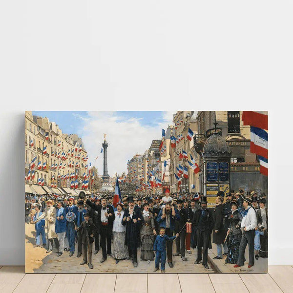 Reproduktion des Gemäldes La Marseillaise - Jean Béraud
