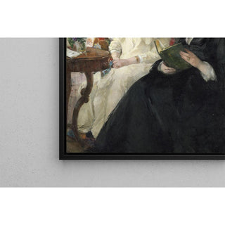 La Mère et la soeur de l'Artiste - Berthe Morisot | Reproduction Tableau Décoration murale affiche copie